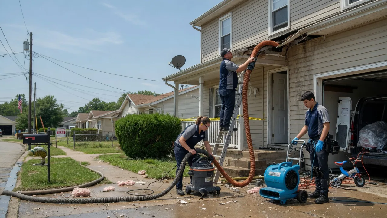 Water Damage Restoration in Davenport, IA near me
